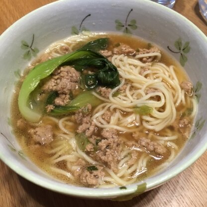 辛さは控えめにしましたが、担々麺の味がしっかりしてとてもおいしかったです。ありがとうございました！